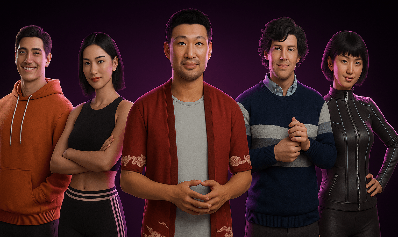 Interactive demo of Ultron AI avatar creation platform